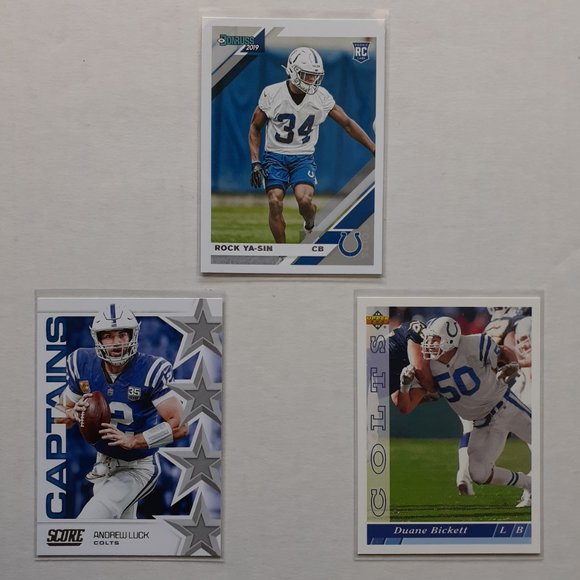 Indianapolis Colts 9 Card Lot [FBL14_1] - Picture 5 of 8